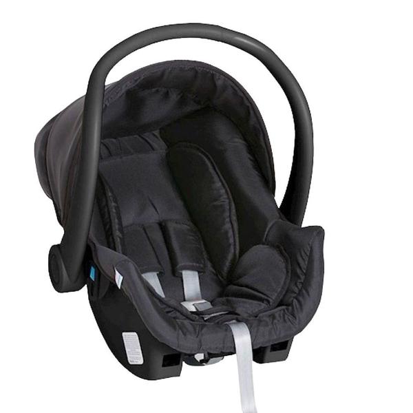 Imagem de Carrinho olympus new black (preto) + bebe conforto - galzerano