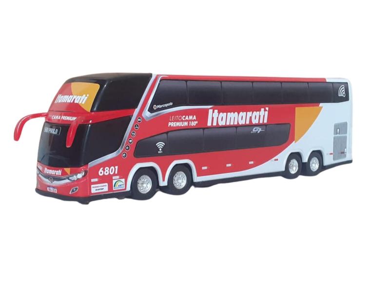 Imagem de Carrinho Ônibus Itamarati 2 Andares 30Cm