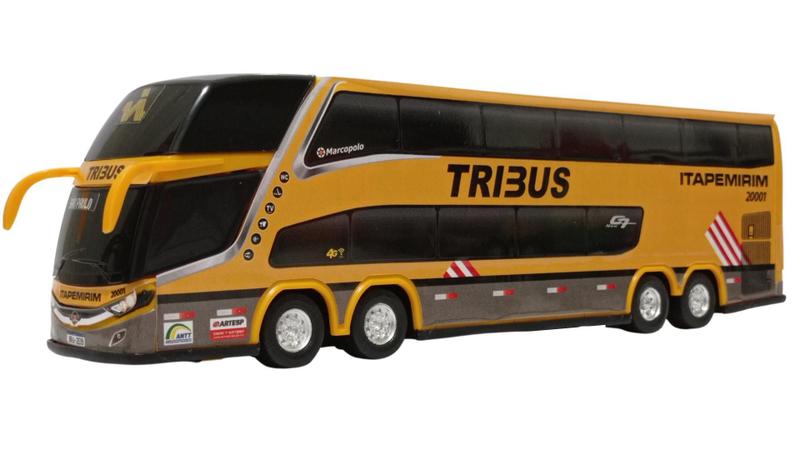 Imagem de Carrinho Ônibus Miniatura Tribus 1800 Dd G7