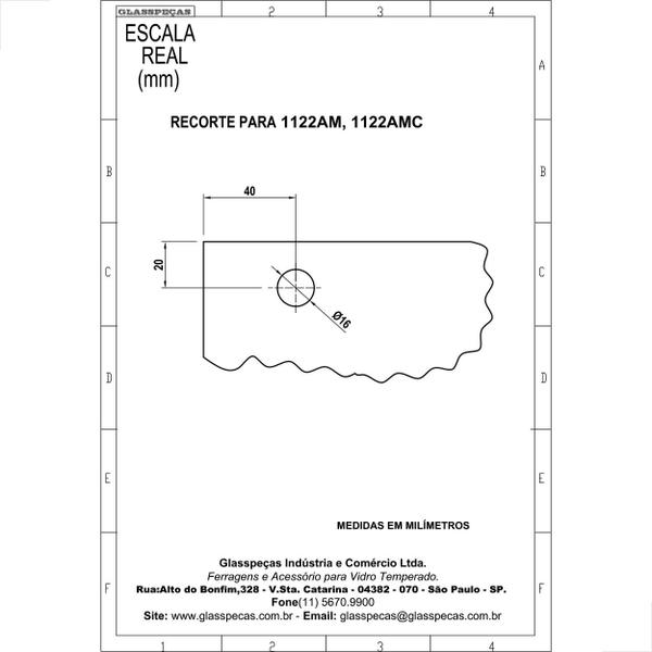 Imagem de Carrinho P/ Janela De Correr Mini Concava G1122AMC Branco