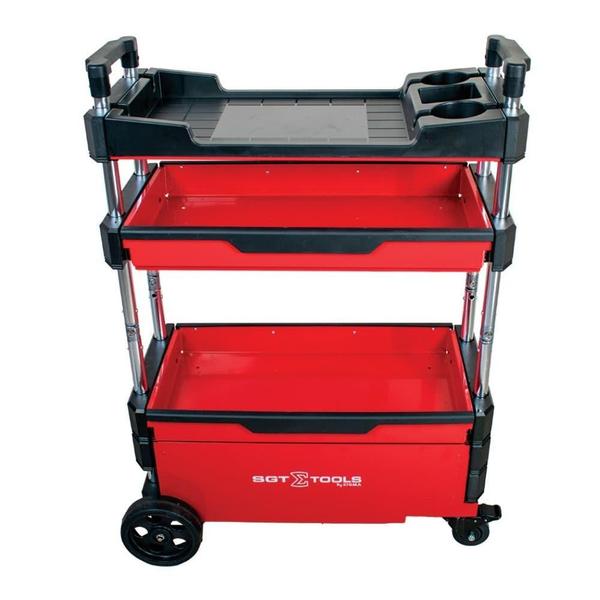 Carrinho para Ferramentas Vermelho Trolley 1205100610 SIGMA Imagem de Carrinho para Ferramentas Vermelho Trolley 1205100610 SIGMA