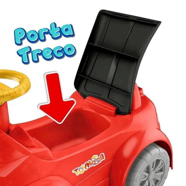 Imagem de Carrinho Para Passear Toymotor Bombeiro Suporta 30Kg - Roma