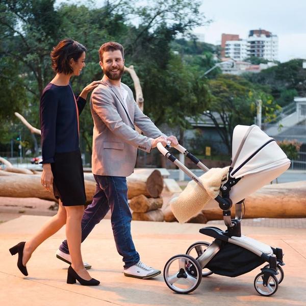 Imagem de Carrinho Passeio Moisés E Bebê Conforto Candy Titanium