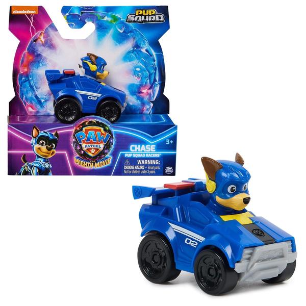 Imagem de Carrinho Patrulha Canina Racer Miniatura E Boneco Brinquedo