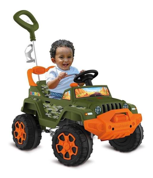 Imagem de Carrinho Pedal Smart Banjipe Passeio Camuflado - Bandeirante