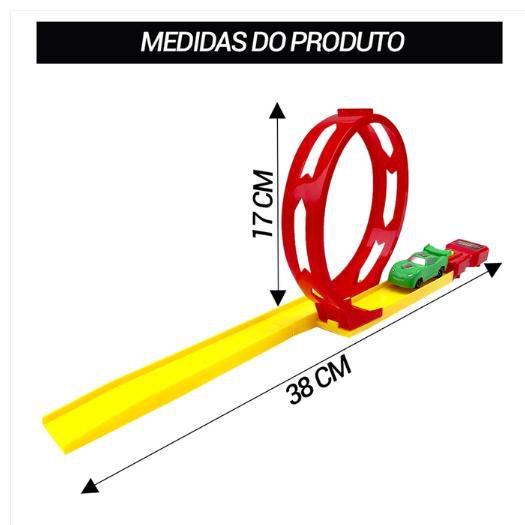 Imagem de Carrinho Pista Looping Radical Brinquedo com Lançador