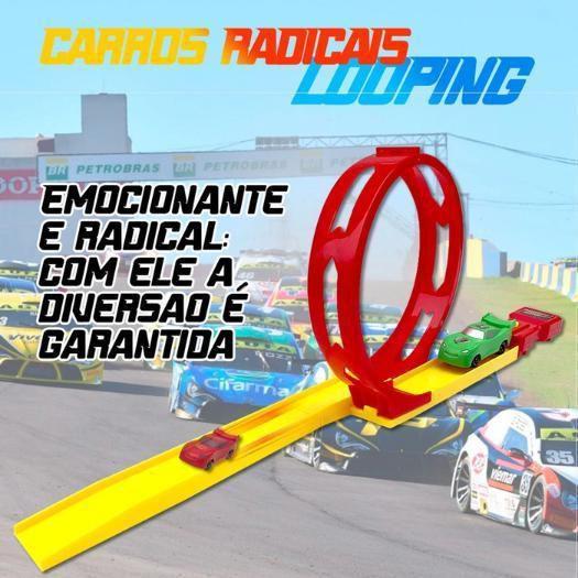 Imagem de Carrinho Pista Looping Radical Brinquedo Com Lançador