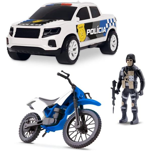 Imagem de Carrinho Policia KIT Forca Tarefa