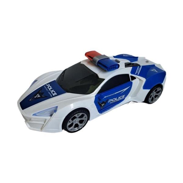 Imagem de Carrinho Policial Tornado 3D com Sensor e Luzes