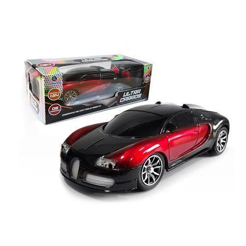 Imagem de Carrinho Preto Controle Remoto Super Carro Toy King