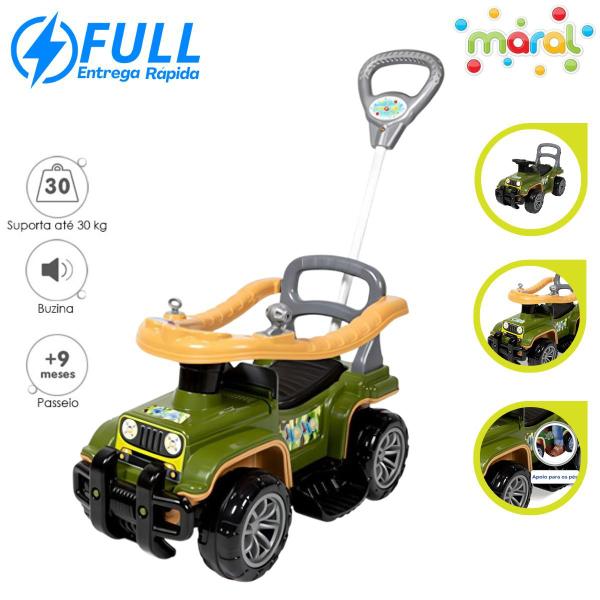 Carrinho Quadriciclo Jip Jip Militar De Passeio Infantil BebĂŞ Com Empurrador E Buzina Sem ... Carrinho Quadriciclo Jip Jip Militar De Passeio Infantil BebĂŞ Com Empurrador E Buzina Sem ...