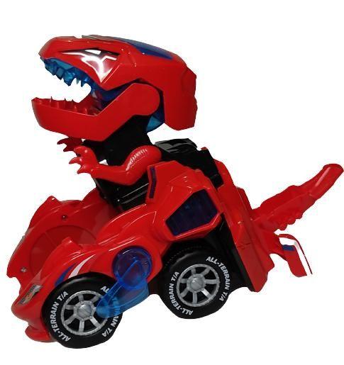Carrinho Que Vira Dinossauro Emite Luz E Som Bate Volta - Fungame Imagem de Carrinho Que Vira Dinossauro Emite Luz E Som Bate Volta