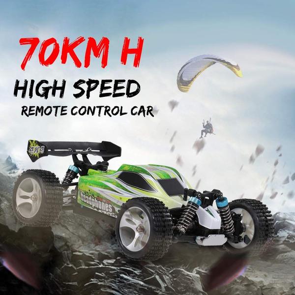 Imagem de Carrinho RC WLtoys A959-B 1/18 4WD Buggy Off Road 70 km/h para crianças