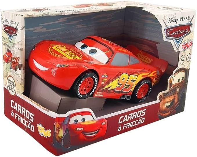 Imagem de Carrinho Relâmpago Mcqueen 22cm Toyng Carro de Fricção