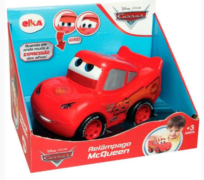 Imagem de Carrinho Relâmpago Mcqueen Carros Disney 1182 - Elka