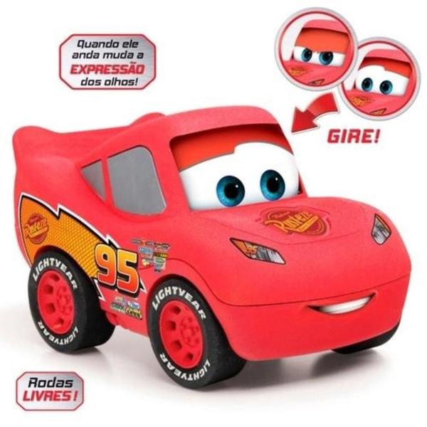 Imagem de Carrinho Relâmpago Mcqueen Disney com Expressão 1182 - Elka