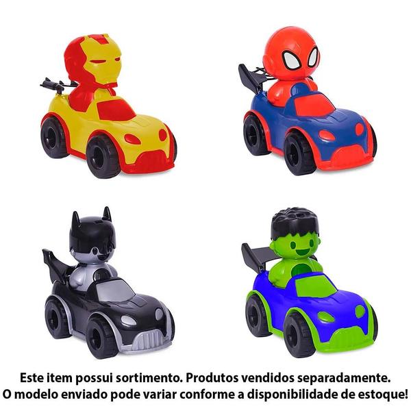 Imagem de Carrinho Roda Livre - Baby Heróis - Sortido - Mercotoys