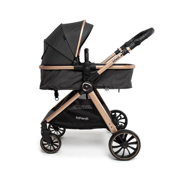 Imagem de Carrinho Romanzo com bebê conforto e base Isofix Infanti