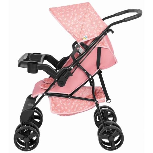 Imagem de Carrinho Solare Rosa (0 À 15Kg) - Tutti Baby