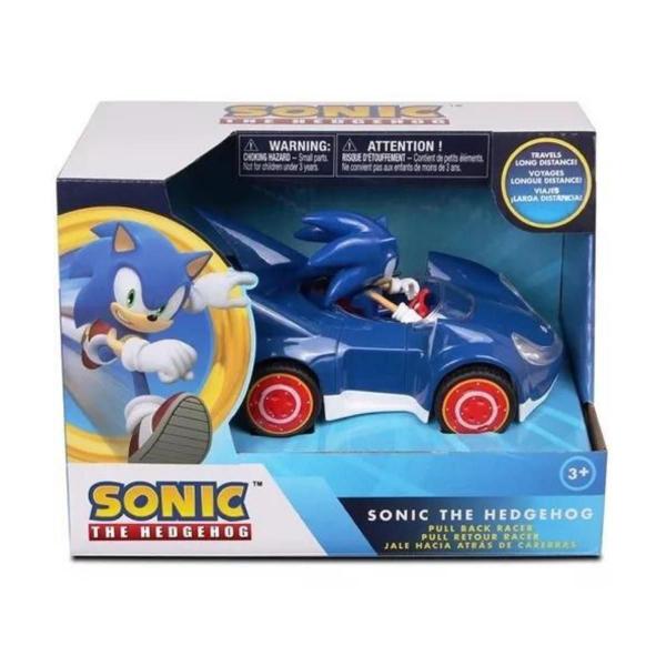 Imagem de Carrinho Sonic Pull Back Racer - Fun