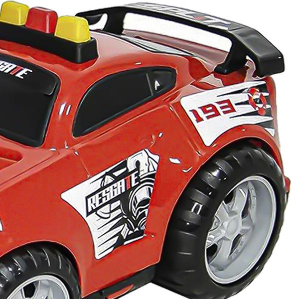 Imagem de Carrinho Split Car Policia Miniatura 17 Cm Na Solapa - Bs Toys