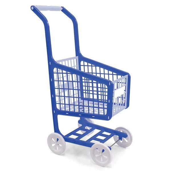 Carrinho Supermercado LEV-PAG Azul ELKA 281 Imagem de Carrinho Supermercado LEV-PAG Azul ELKA 281