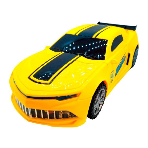 Imagem de Carrinho Transformers Robô C/ Luz Som Bate Volta Automático