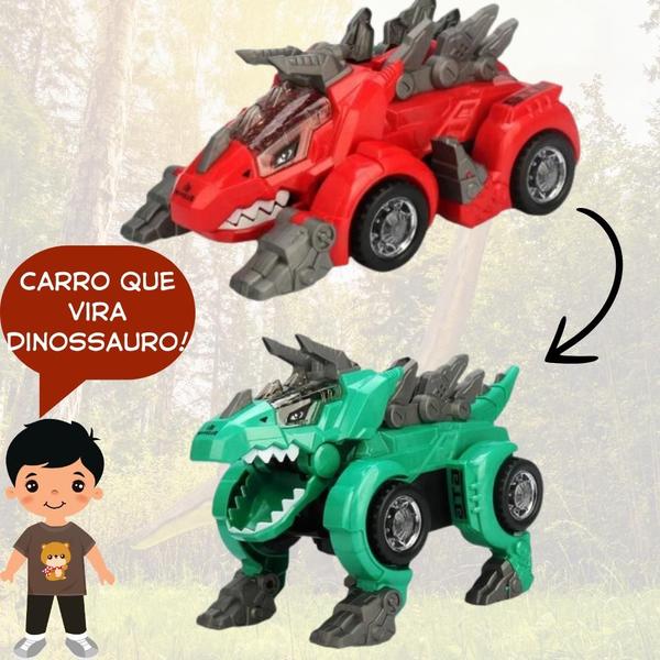 Imagem de Carrinho Transformers Vira Dino Musical com Luz Divertido