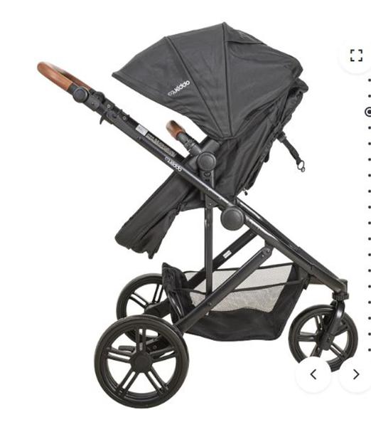 Imagem de Carrinho Trek Preto com Bebê Conforto e Base - Kiddo - ref(5227apr+416kpr)