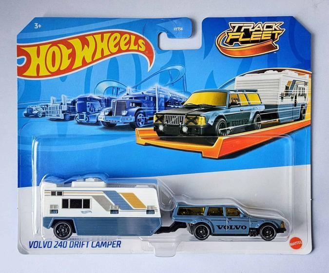 Imagem de Carrinho - Volvo 240 Drift Camper - Hot Wheels Track Fleet MATTEL