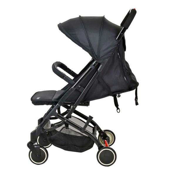 Imagem de Carrinho Zap Black Com Bebê Conforto Touring X Gray E Base