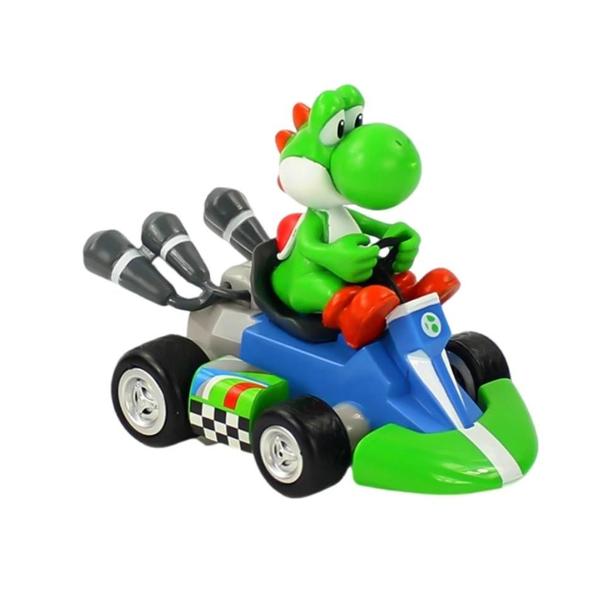 Imagem de Carrinhos de Brinquedo Super Mario Kart - Luigi, Yoshi, Donkey Kong (Pull Back)