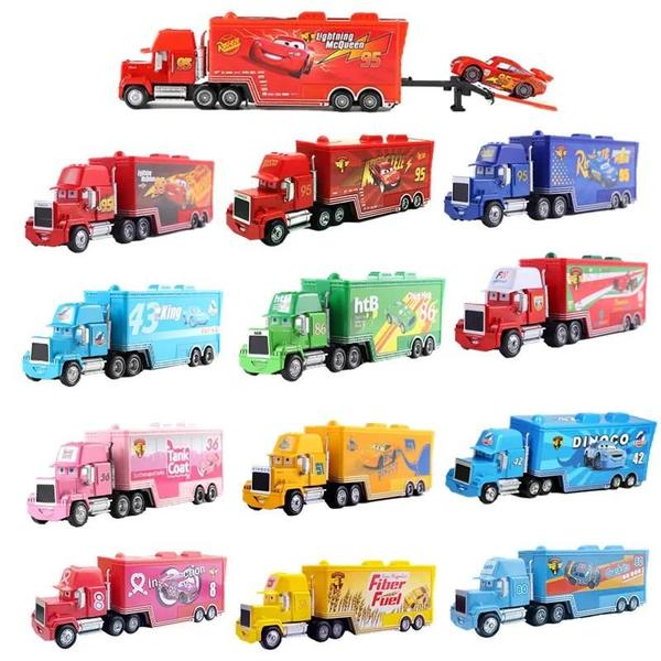 Imagem de Carrinhos Disney Pixar - Carros de Metal - McQueen, Rei, Jackson, Tempestade e Sally