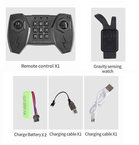 Imagem de Carro 2 Controles Remoto E Gesto Acrobático Stunt Off Road