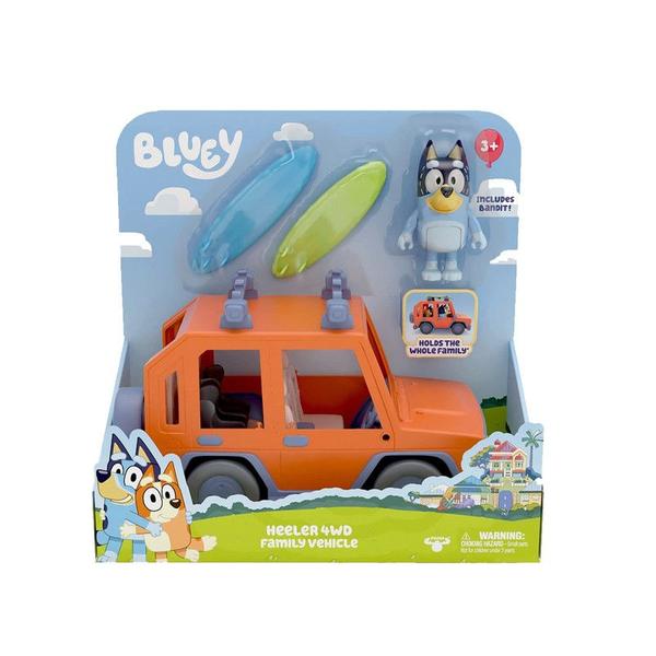 Imagem de Carro 4x4 bluey bandit bingo amigos familia cachorro