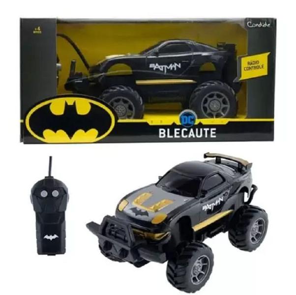 Imagem de Carro Batman Blecaute Com Controle Remoto Candide 9008