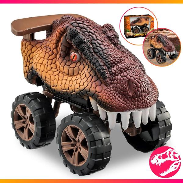 Imagem de Carro Carrinho T- Rex Dinossauro Animals Off Road - Usual