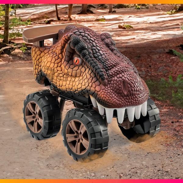 Carro Carrinho T- Rex Dinossauro Animals Off Road - Usual - Usual Brinquedos Imagem de Carro Carrinho T- Rex Dinossauro Animals Off Road - Usual