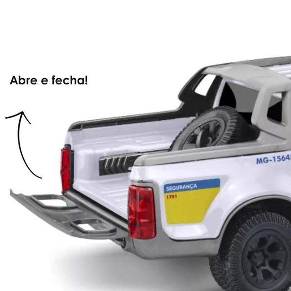 Imagem de Carro Carrinho Viatura Pick-Up S10 Policia Miniatura - Modelos - RJ, MG, PR, SP E Ambiental - Roma