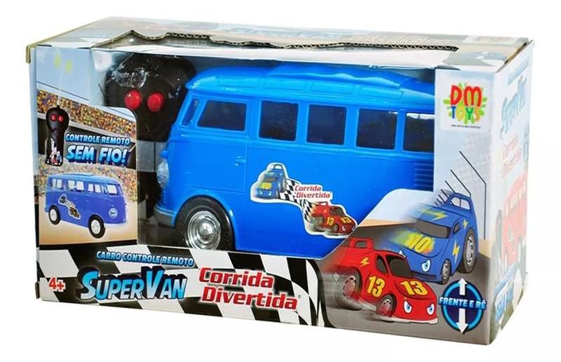 Imagem de Carro Com Controle Remoto Super Kombi Corrida Divertida