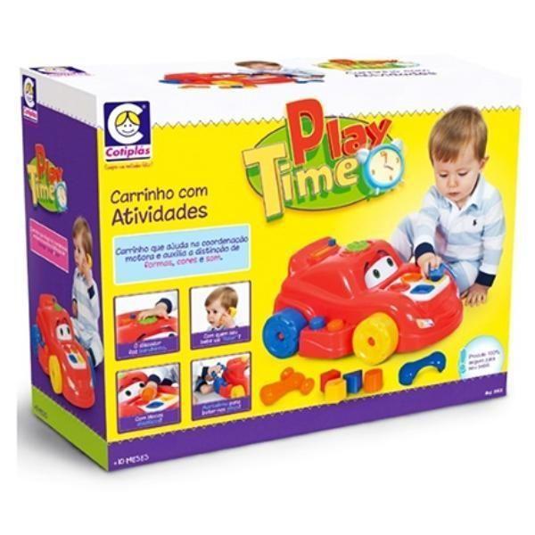 Imagem de Carro Com Música 43Cm Didático Blocos De Montar Brinquedo