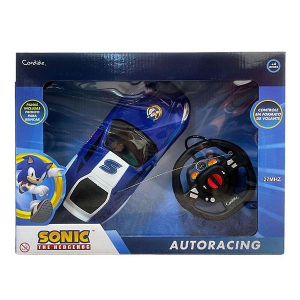 Imagem de Carro Controle Remoto 3 Funções Sonic Autoracing Candide