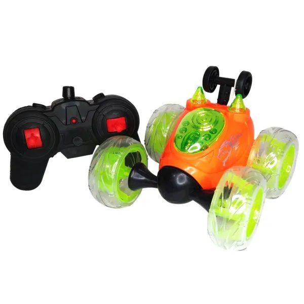 Imagem de Carro Controle Remoto 360º SPIN Control Laranja Weel KIDS WB7868