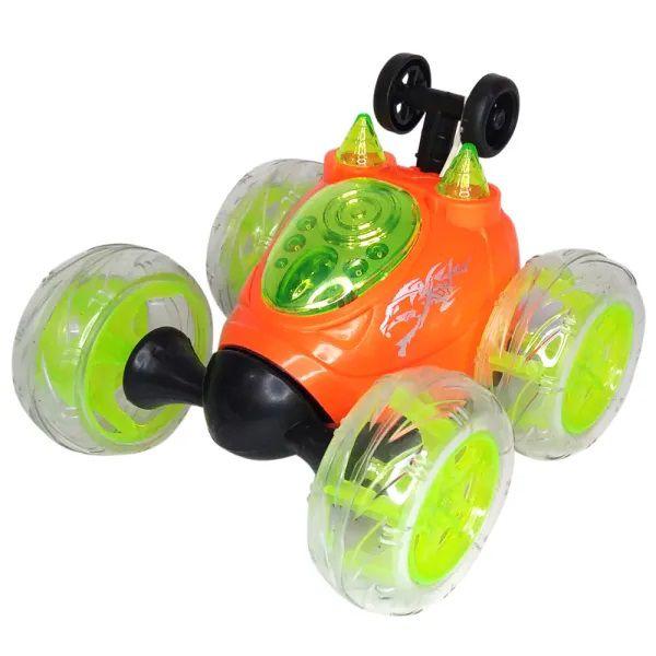 Imagem de Carro Controle Remoto 360º SPIN Control Laranja Weel KIDS WB7868