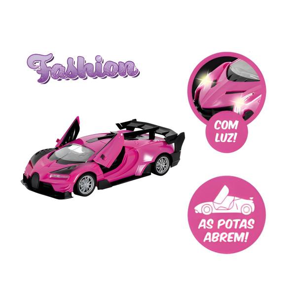 Imagem de Carro Controle Remoto Fashion Abre as Portas - Rosa