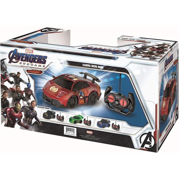 Imagem de Carro Controle Remoto Homem De Ferro Avengers Marvel  RC Car - Mimo Toys