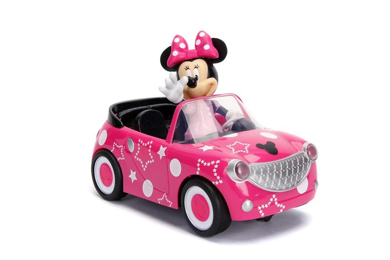 Imagem de Carro Controle Remoto Infantil 7.5in, Cor de Rosa