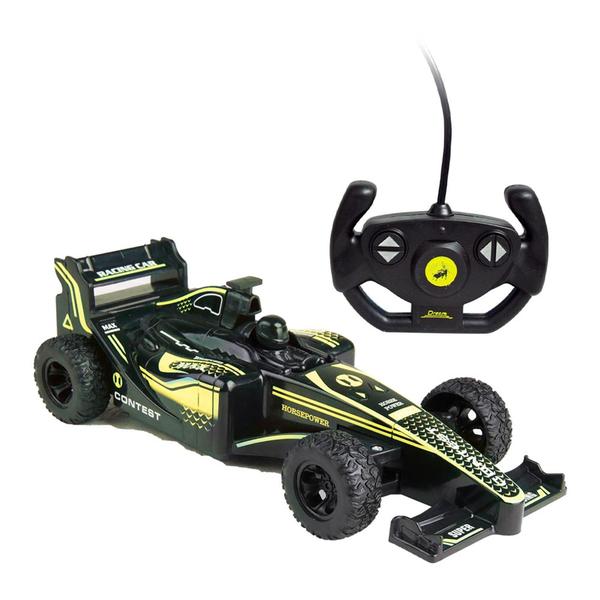 Imagem de Carro controle remoto sem fio Racing 4 funções recarregável DMT6403 - DM Toys