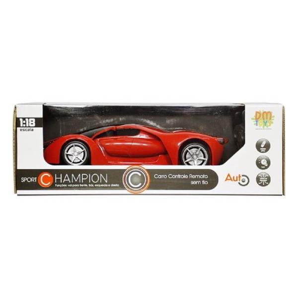 Imagem de Carro Controle Remoto Sport Champion Vermelho  DMT5053 DM Toys