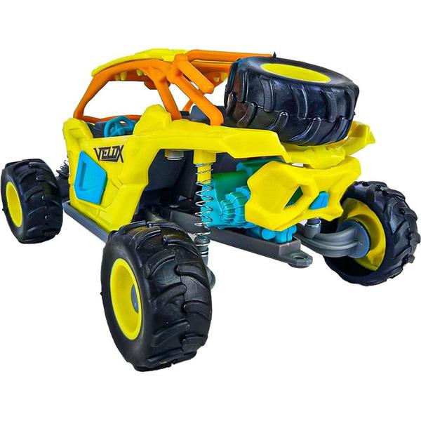 Imagem de Carro De Brinquedo Buggy Miniatura Colorido Com Rampa - Usual Brinquedos